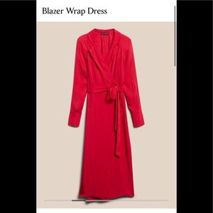Banana Republic Blazer Wrap Dress